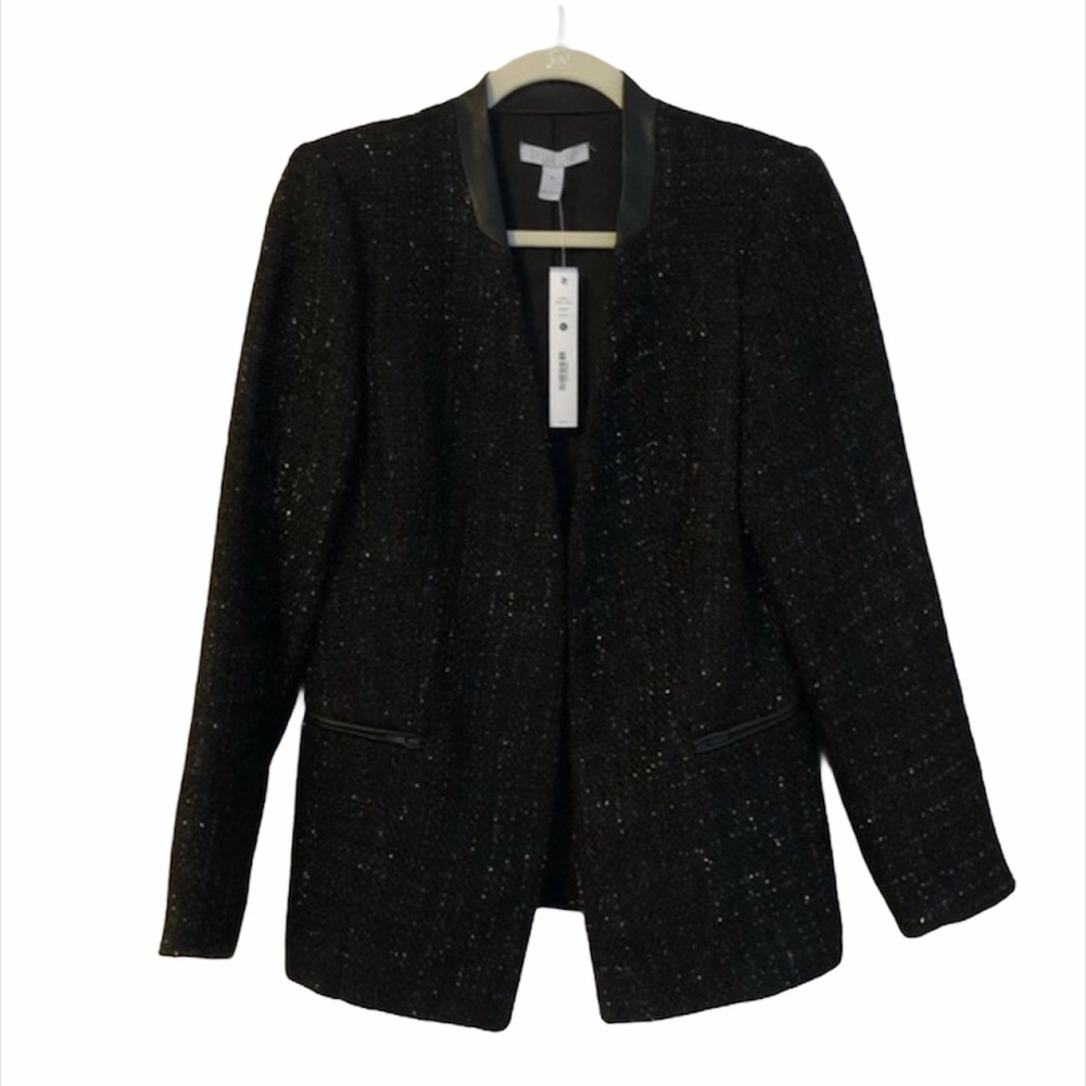 Dylan Gray Open Front Style Sparkling Blazer